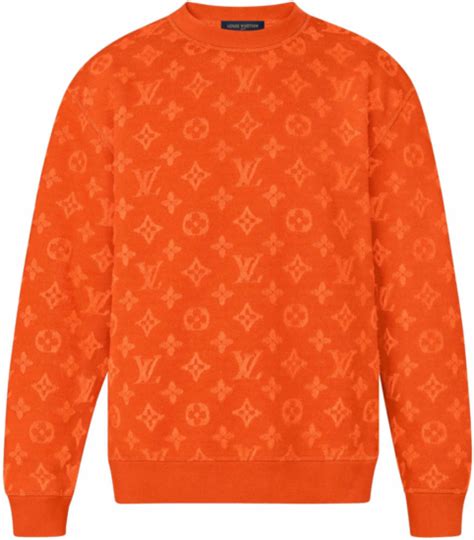 orange lv sweater|louis vuitton sweatshirts.